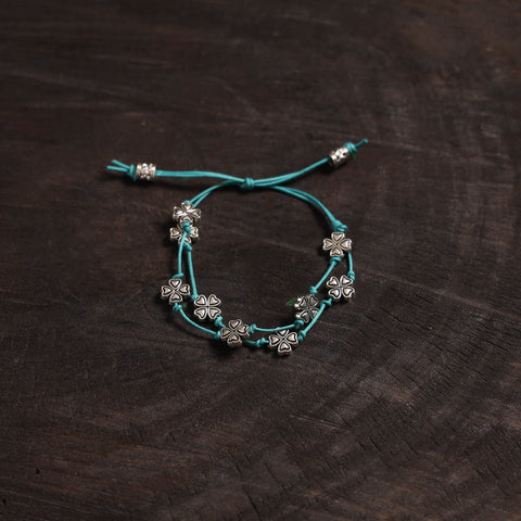 Handcrafted german silver bracelet 04