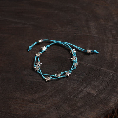 Handcrafted german silver bracelet 07