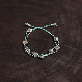 Handcrafted german silver bracelet 11