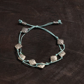 Handcrafted german silver bracelet 11