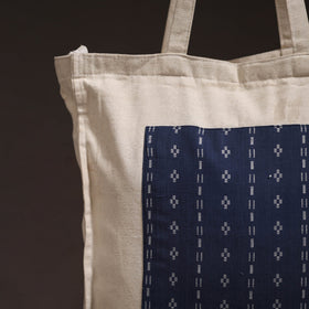 Handcrafted jacquard patch shoulder bag 06