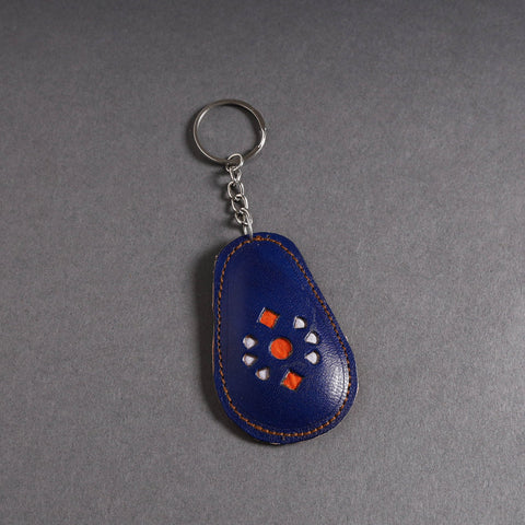  Handcrafted Kutch Leather Keychain 