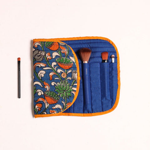  Handcrafted Multipurpose Segmented Make-up Brush Wrap Pouch/Case 05 