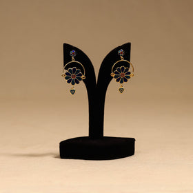 Handcrafted paka meenakari earrings 110