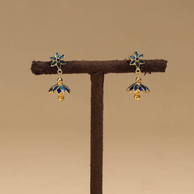 Handcrafted paka meenakari earrings 126