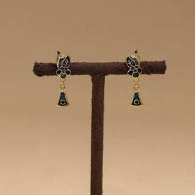 Handcrafted paka meenakari earrings 82