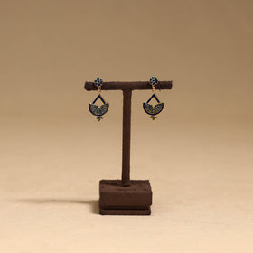 Handcrafted paka meenakari earrings 86