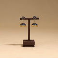 Handcrafted paka meenakari jhumki earrings 198