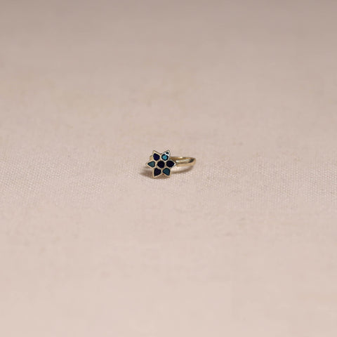 Handcrafted paka meenakari nosepin 158