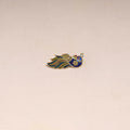Handcrafted paka meenakari saree pin 212
