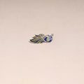 Handcrafted paka meenakari saree pin 213