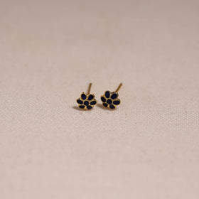 Handcrafted paka meenakari stud earrings 10