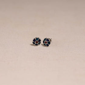 Handcrafted paka meenakari stud earrings 22