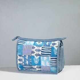 Handcrafted Patchwork Quilted Multipurpose Toiletry Bag 
