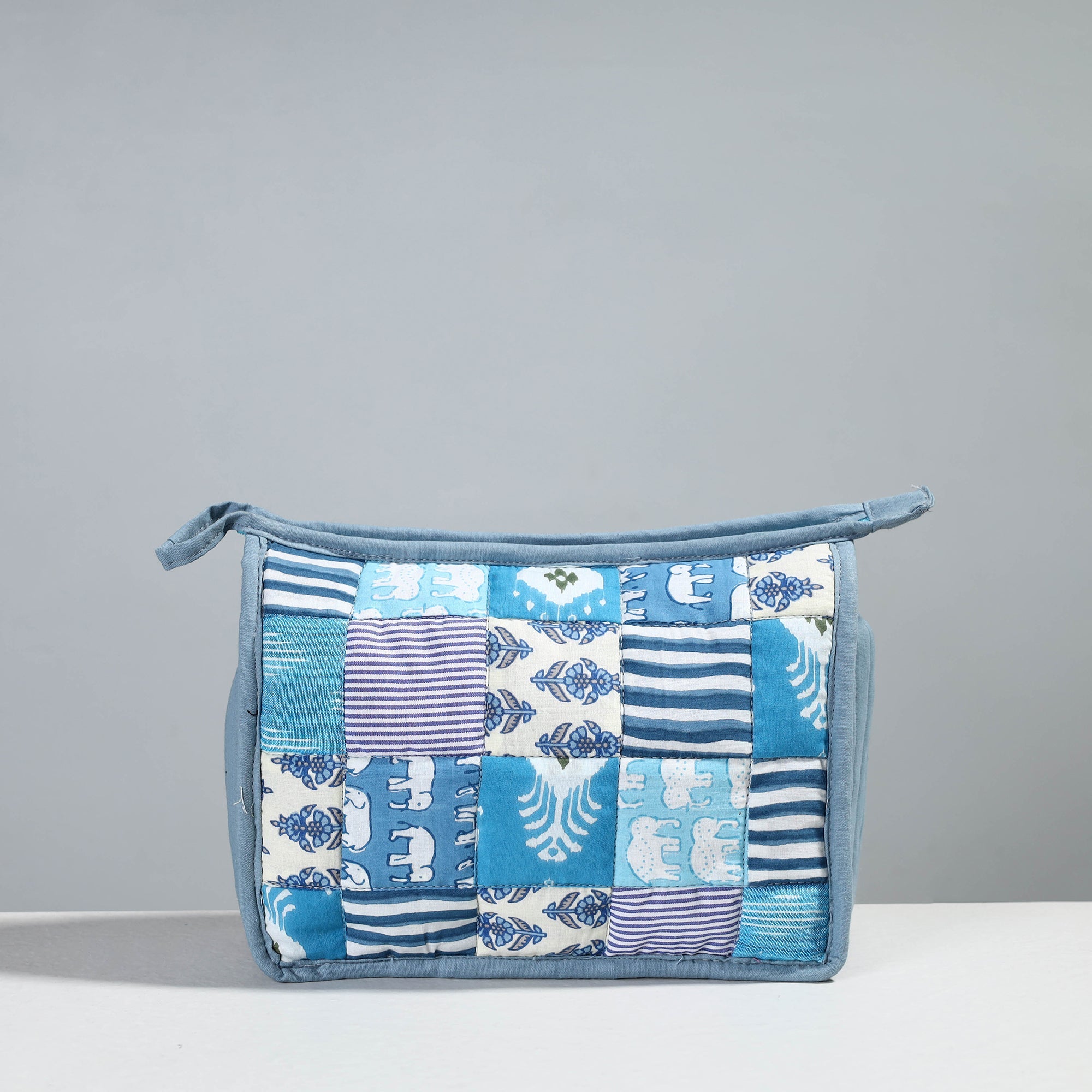  Handcrafted Patchwork Quilted Multipurpose Toiletry Bag 