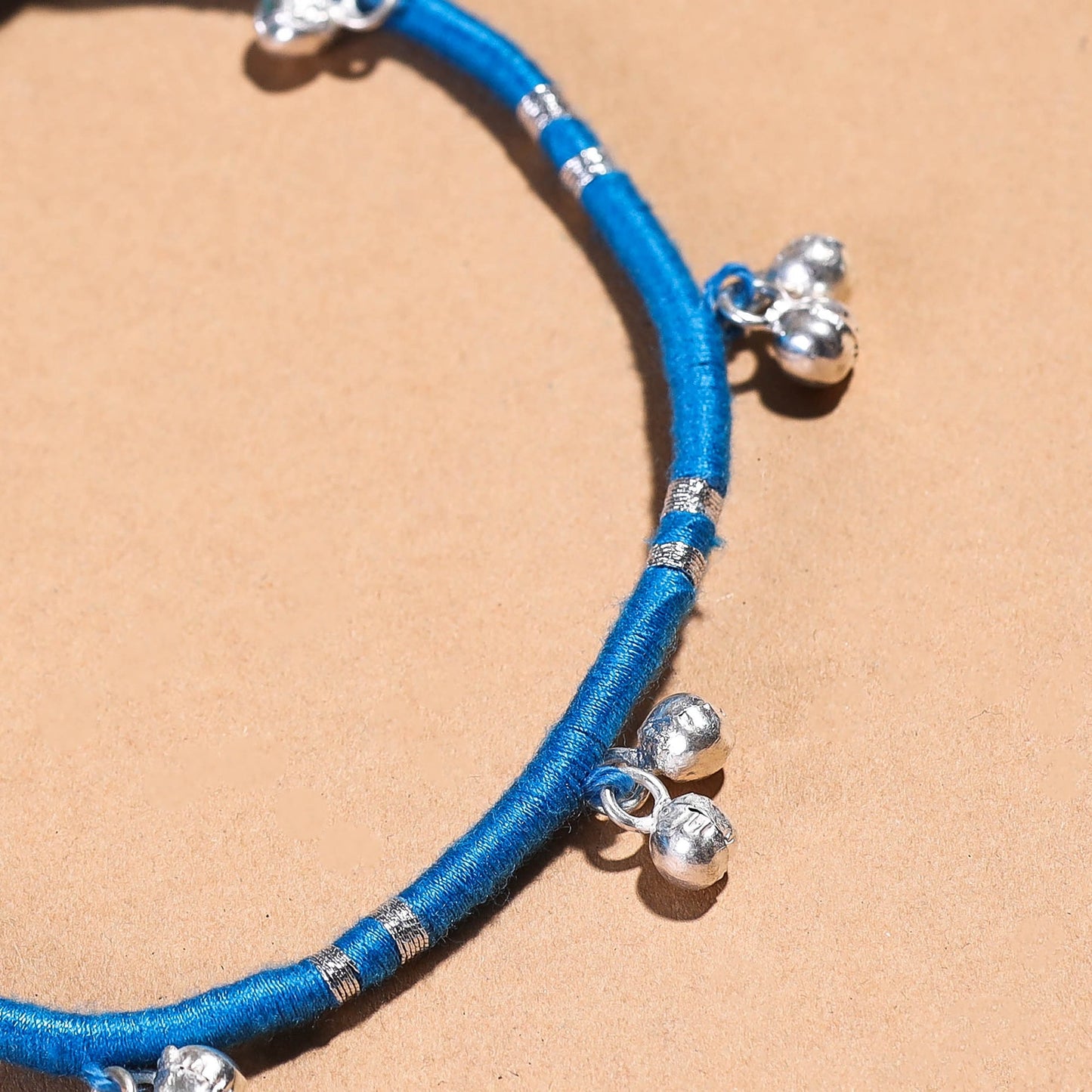  patwa thread ghungroo anklet