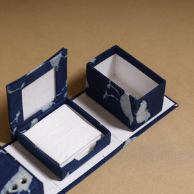 Blue - handcrafted printed organizer stationery kit 52