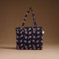 Handcrafted quilted handbag 07