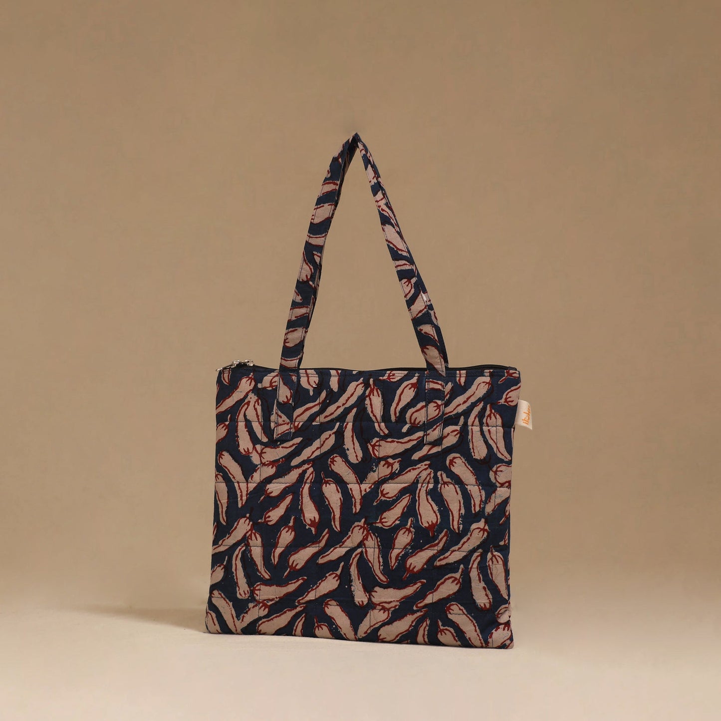 Handcrafted quilted handbag 111
