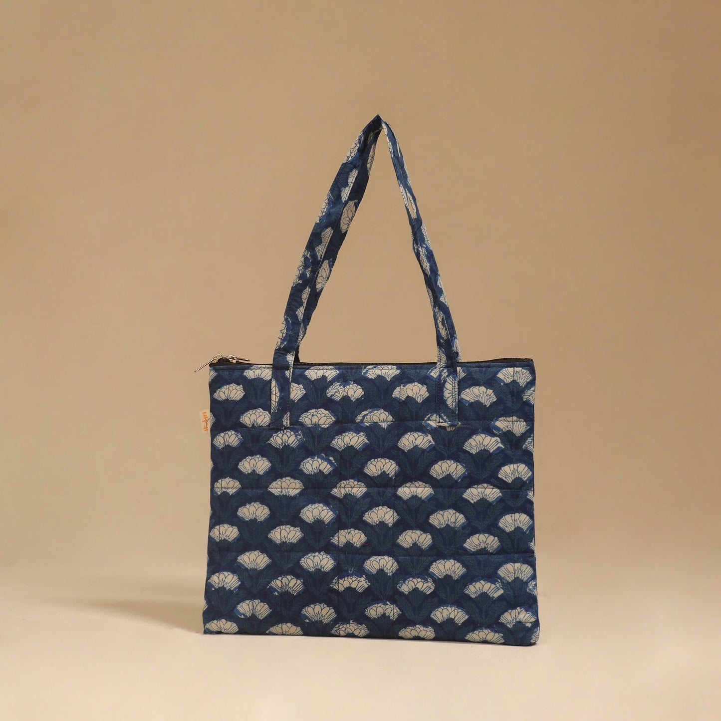 Handcrafted quilted handbag 13