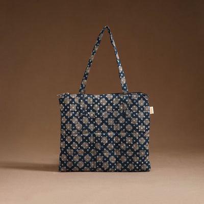 Handcrafted quilted handbag 13