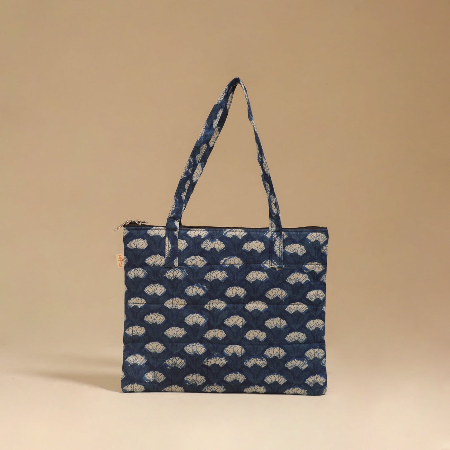 Handcrafted quilted handbag 13
