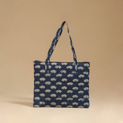 Handcrafted quilted handbag 13