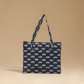 Handcrafted quilted handbag 13