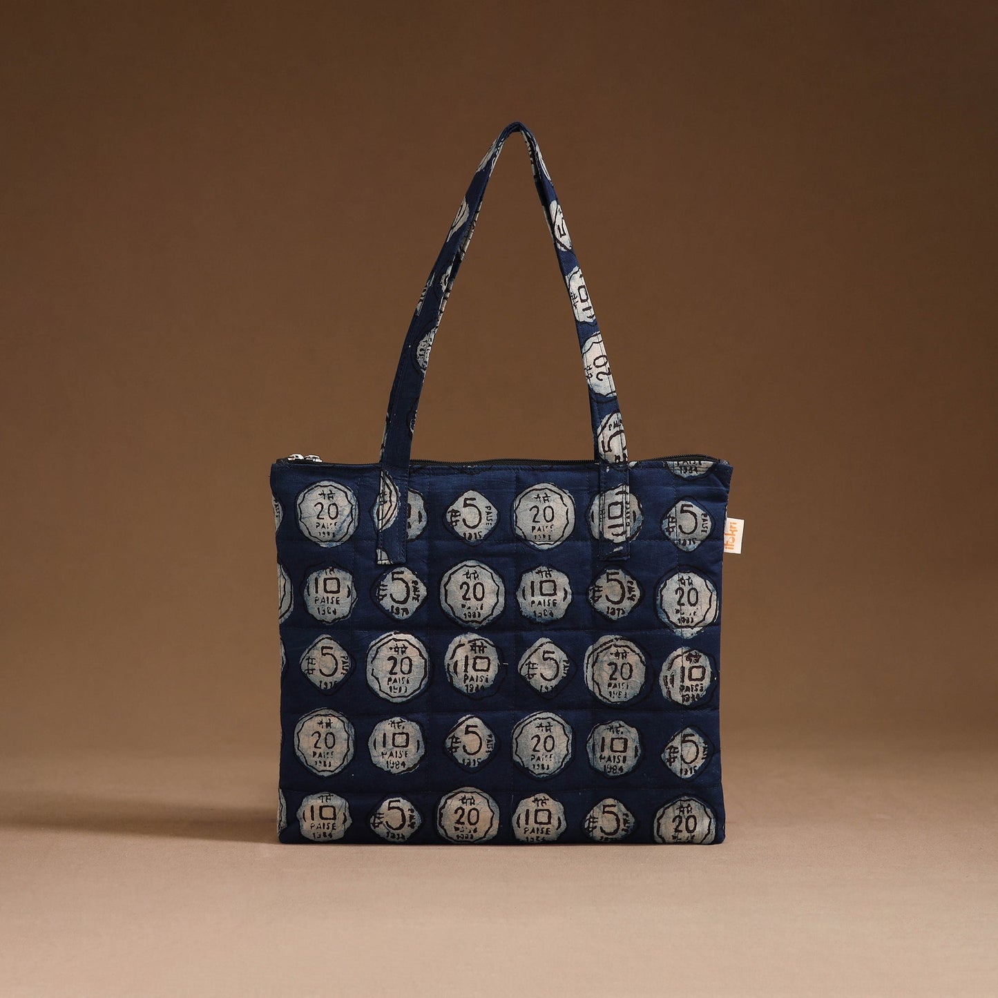Handcrafted quilted handbag 15