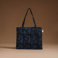 Handcrafted quilted handbag 17