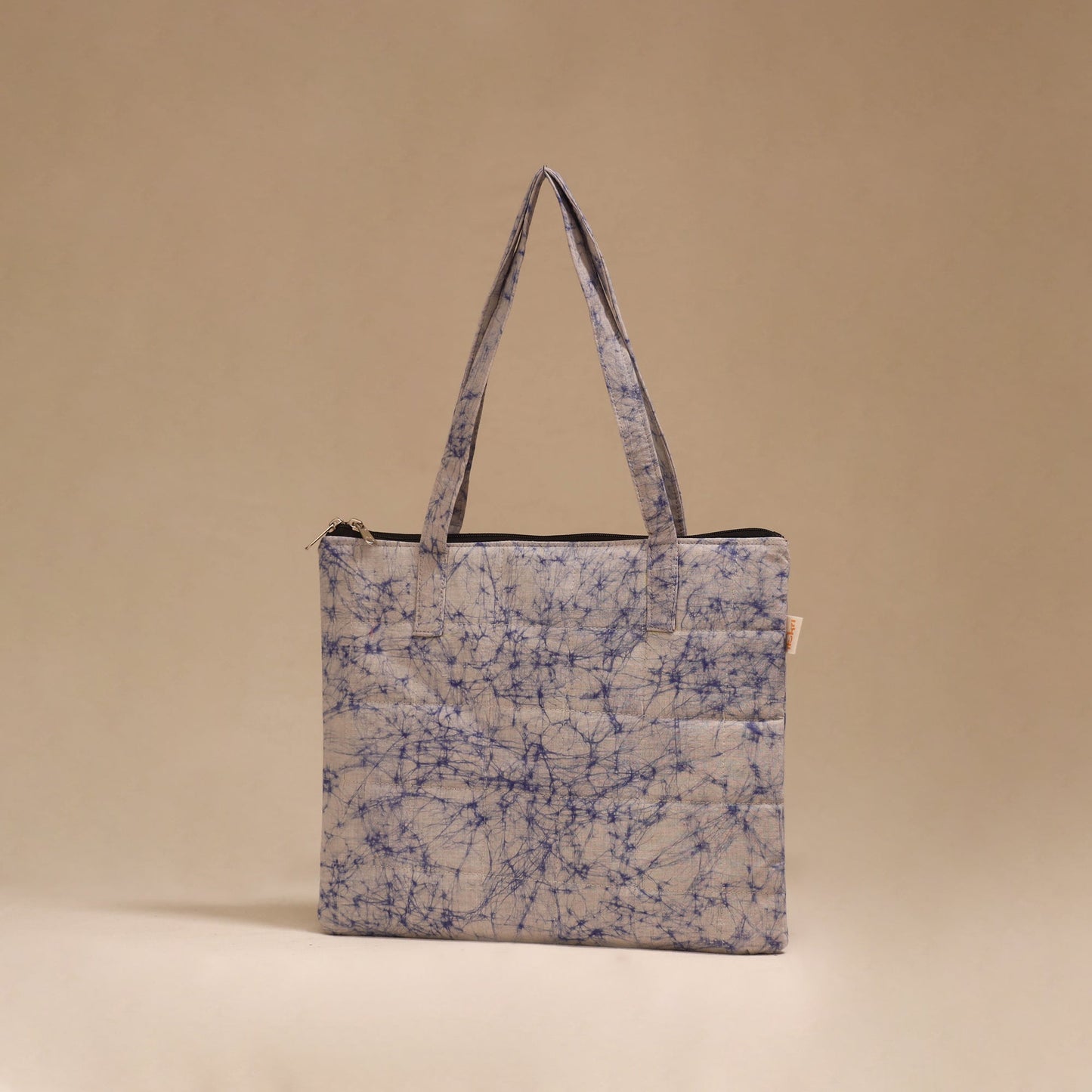 Handcrafted quilted handbag 17
