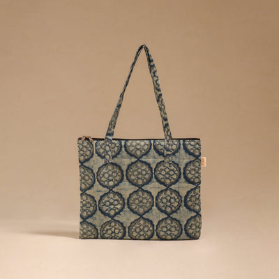 Handcrafted quilted handbag 21