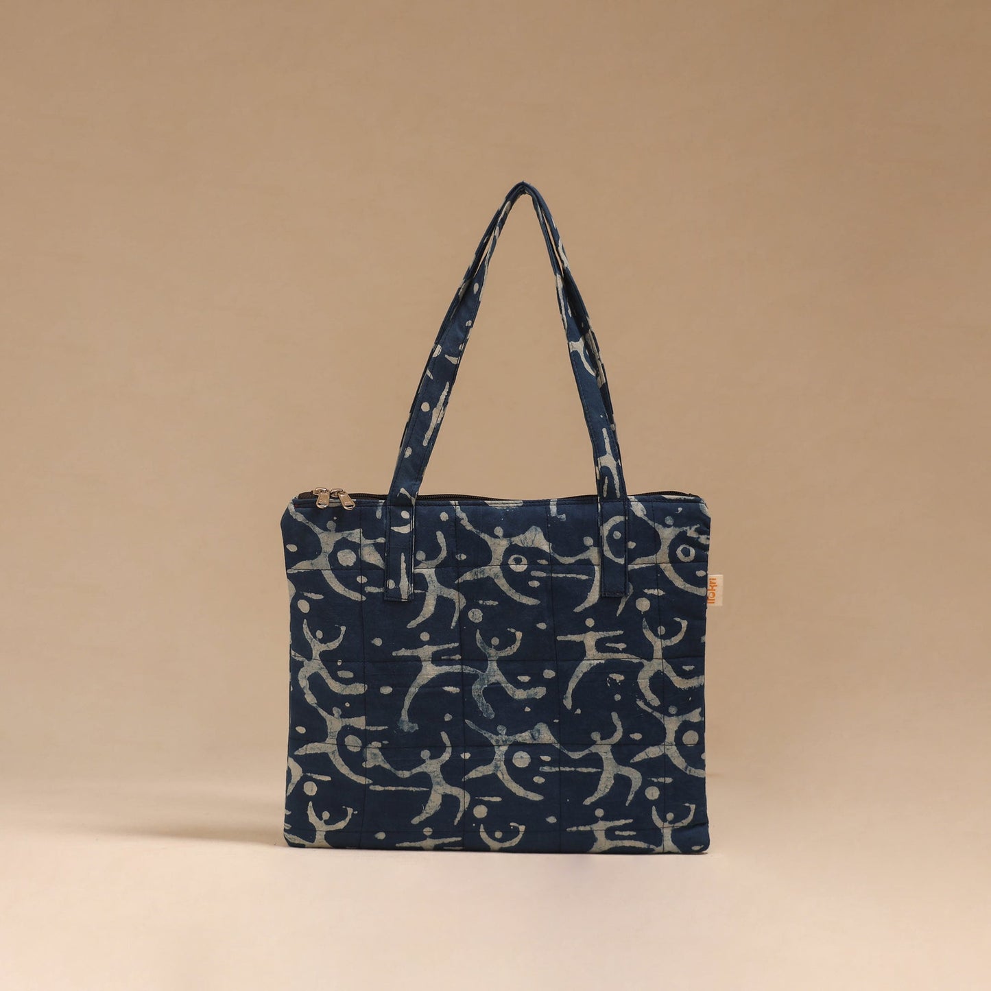 Handcrafted quilted handbag 24