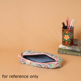 Handcrafted quilted pencil pouch 10