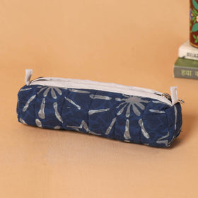 Handcrafted quilted pencil pouch 10