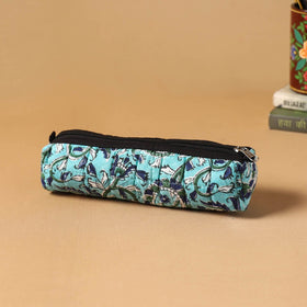 Handcrafted quilted pencil pouch 16
