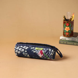 Handcrafted quilted pencil pouch 21