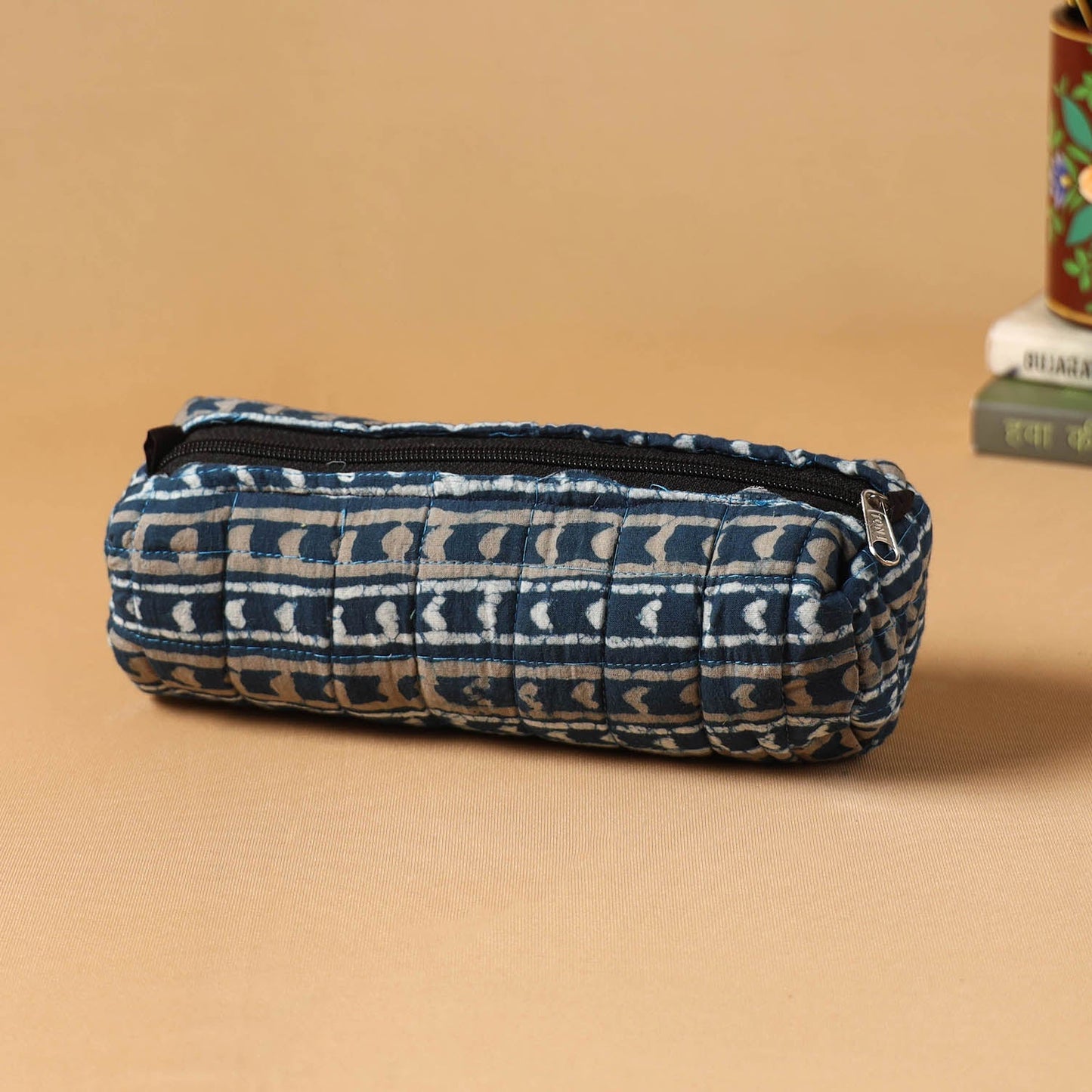 Handcrafted quilted pencil pouch 27