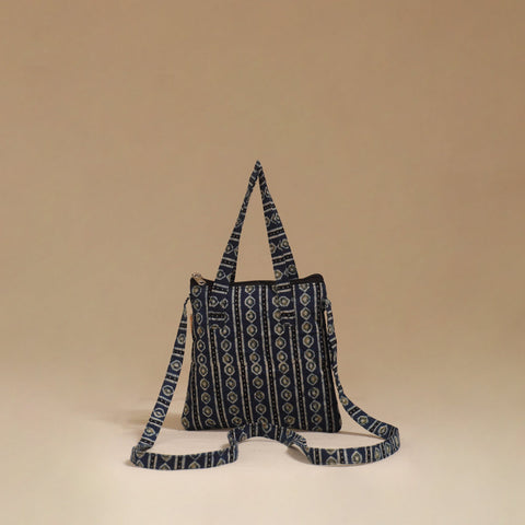 Handcrafted quilted sling bag 01