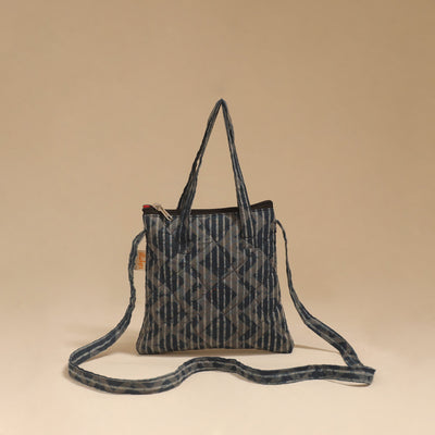 Handcrafted quilted sling bag 01