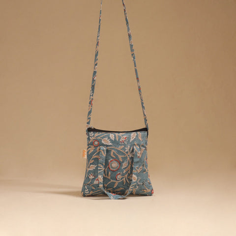Handcrafted quilted sling bag 02
