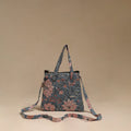 Handcrafted quilted sling bag 05