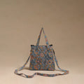 Handcrafted quilted sling bag 06