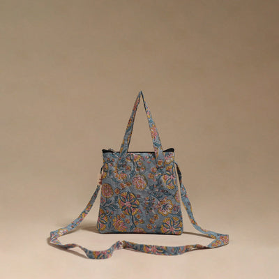 Handcrafted quilted sling bag 06