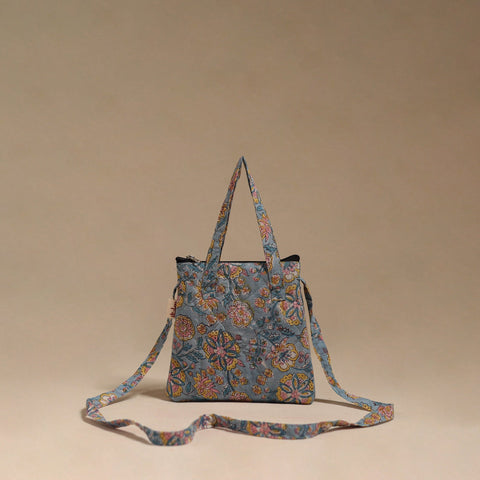 Handcrafted quilted sling bag 06