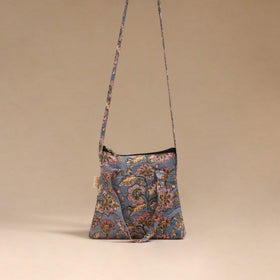 Handcrafted quilted sling bag 12