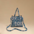 Handcrafted quilted sling bag 14