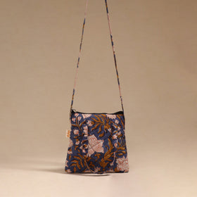 Handcrafted quilted sling bag 15