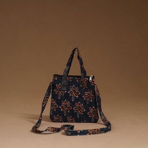 Handcrafted quilted sling bag 25