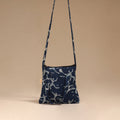 Handcrafted quilted sling bag 26